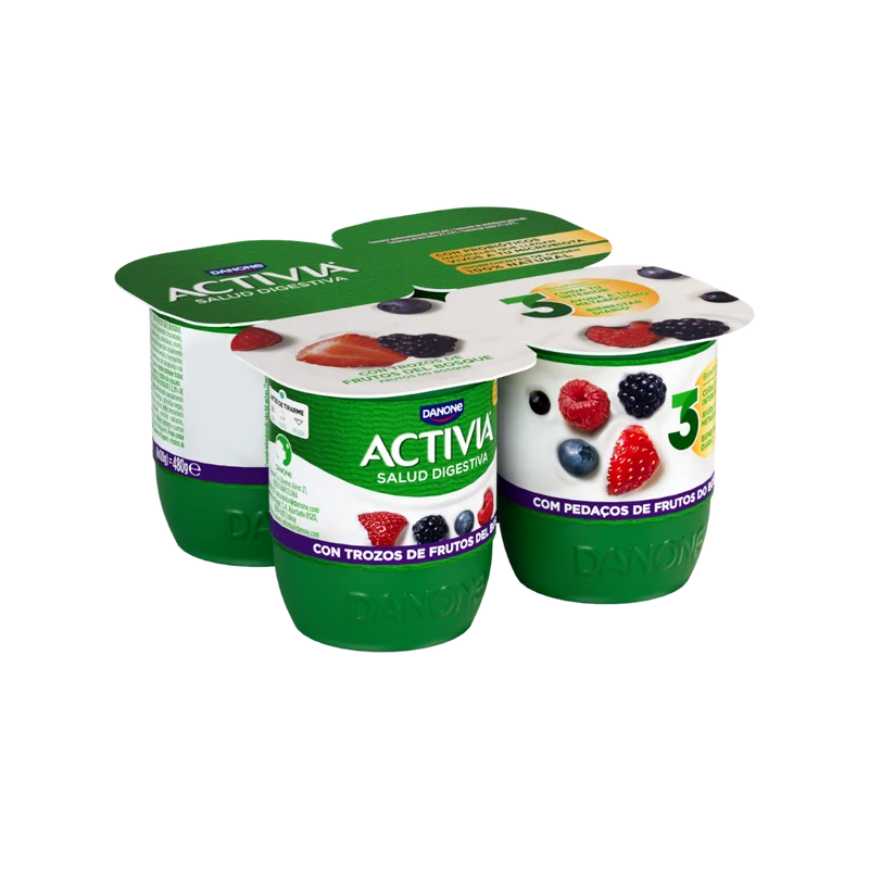 Activia con Frutos del Bosque