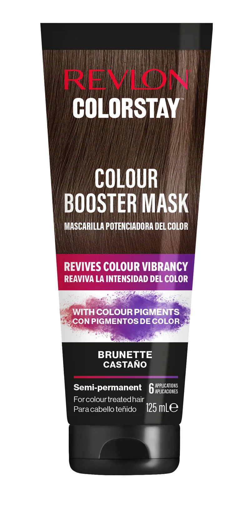 Mascarilla color castaño Revlon 125ml