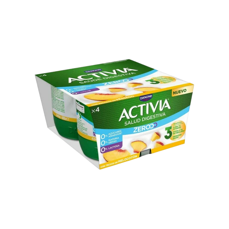 Activia Melocotón 0% sin Lactosa
