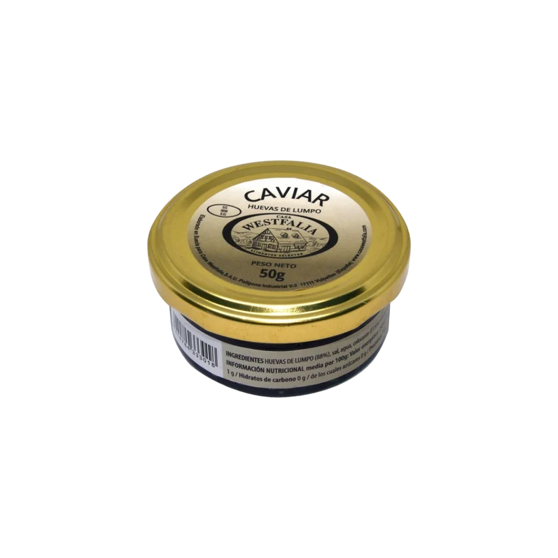 Caviar Huevas de Lumpo Casa Westfalia 50g