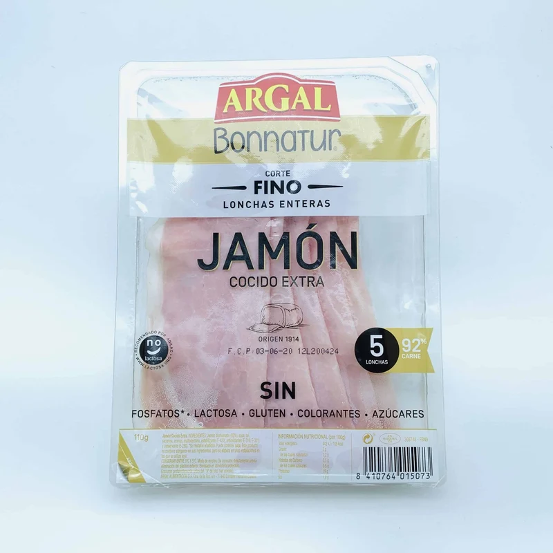Jamón Cocido Extra Bonnatur