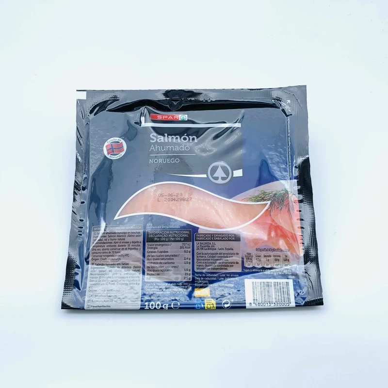 Salmón Ahumado Noruego SPAR 100g