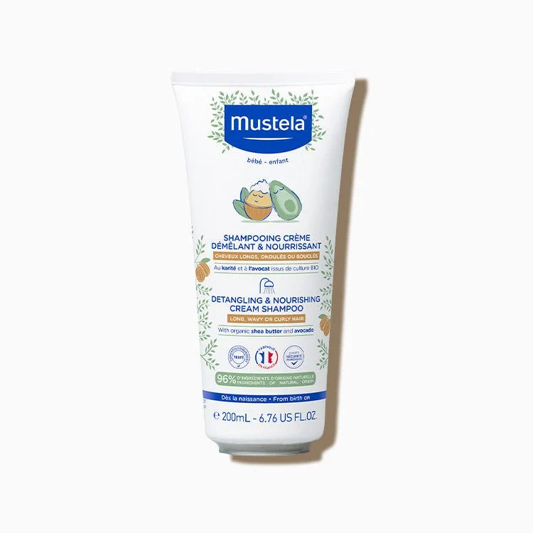 Mustela Champú Crema Desenredante y Nutritivo Bebés 200 ml