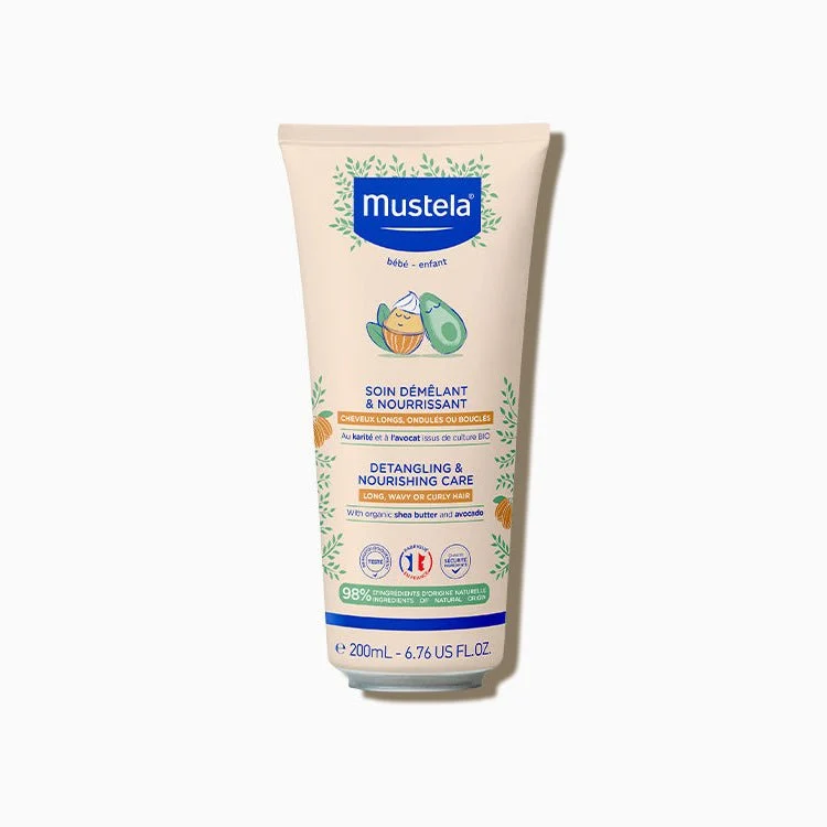 Mustela Acondicionador 2 en 1 Desenredante y Nutritivo Bebés 200 ml