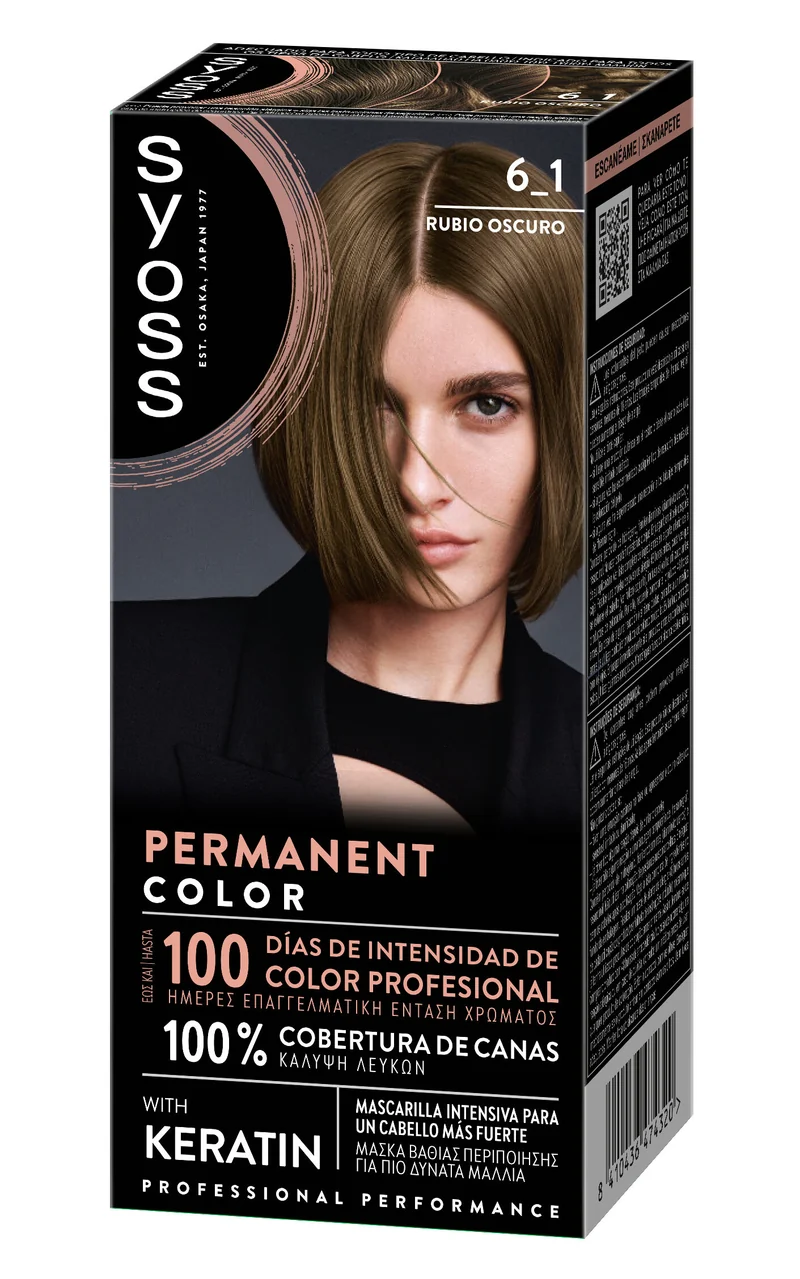 Tinte 6-1 rubio oscuro Syoss1u