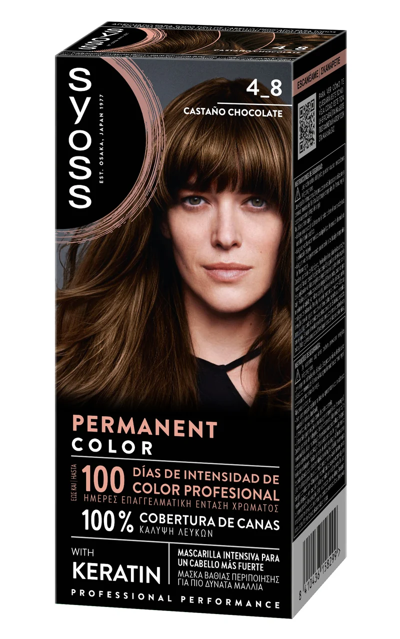 Tinte 4-8 castaño choc Syoss1u