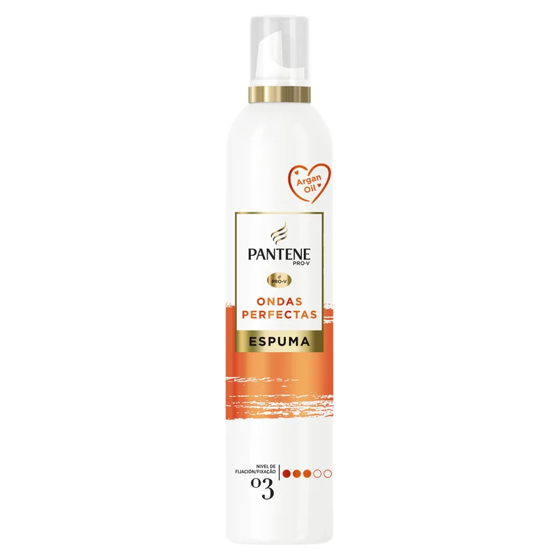 Espuma pelo ondas naturales Pantene 200ml