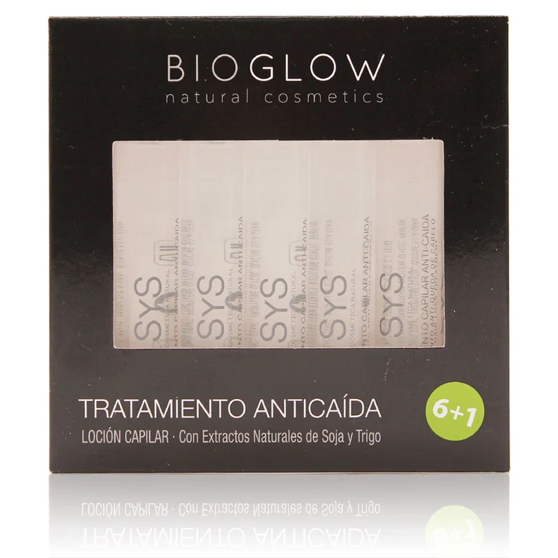 Ampollas anti-caida Bioglow 7ampollas