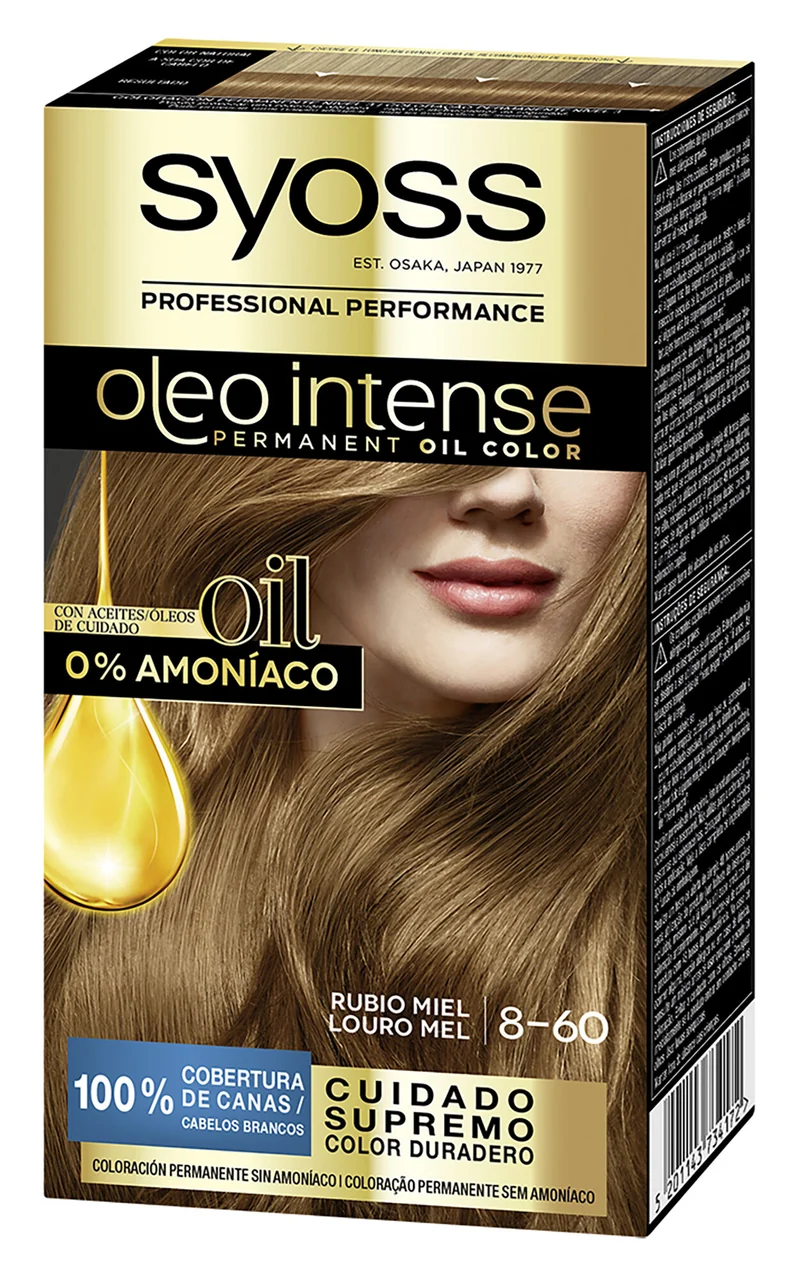 Tinte rubio miel 8-60 oi Syoss 50ml