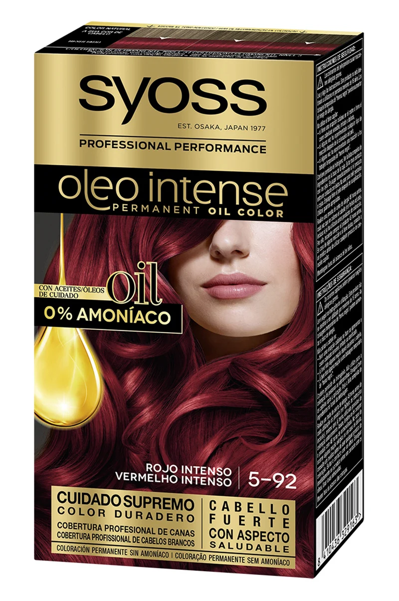 Tinte rojo intenso 5-92 oi Syoss 50ml