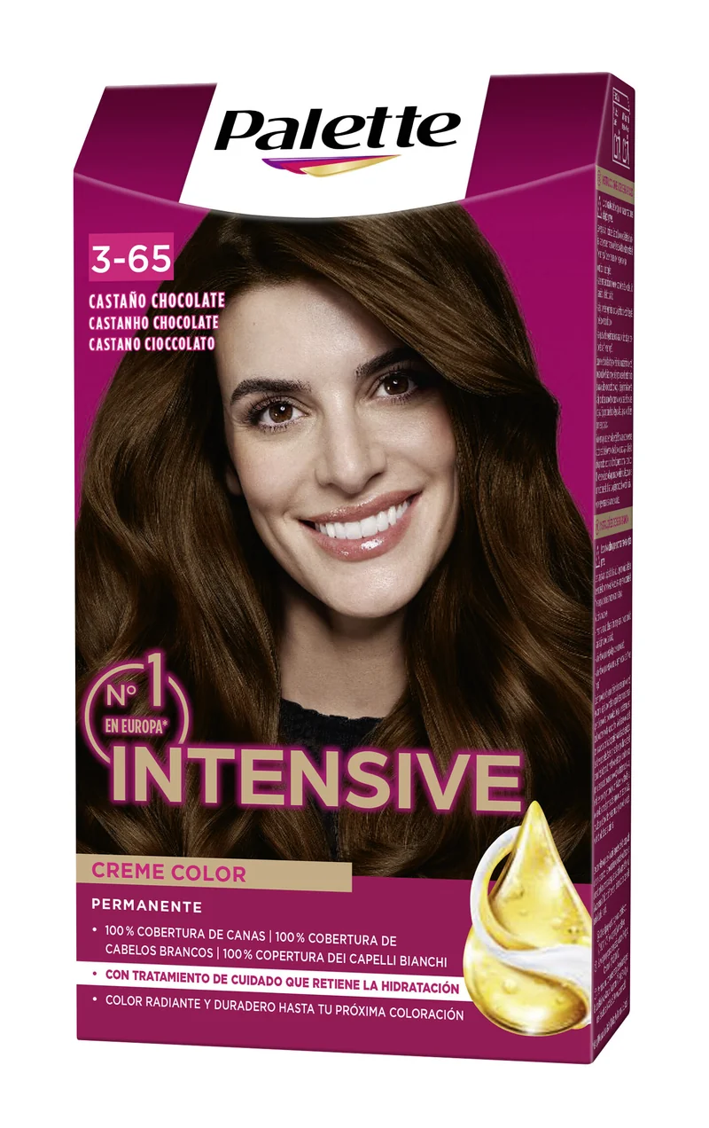 Tinte castaño chocolate 3.65 intensive Palette 115ml