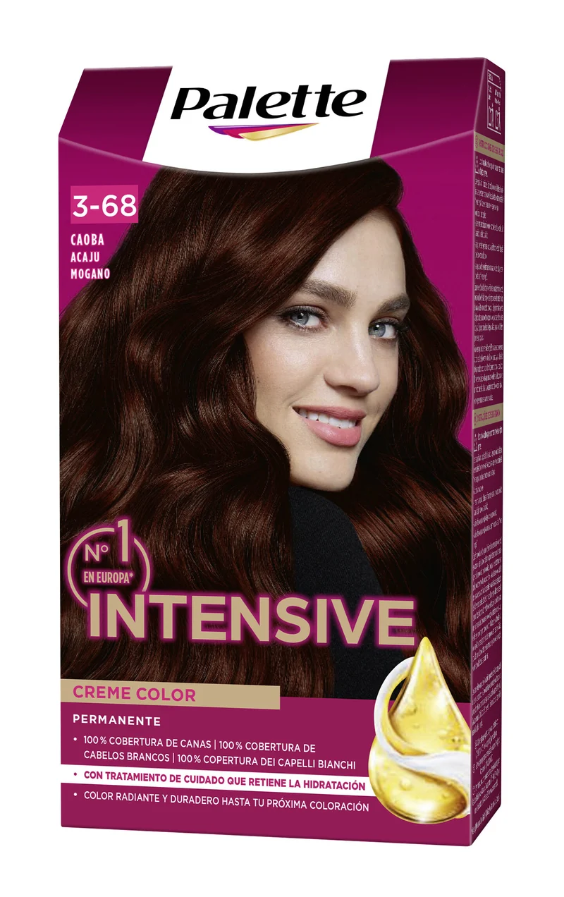 Tinte 3.68 caoba intensive Palette 1u