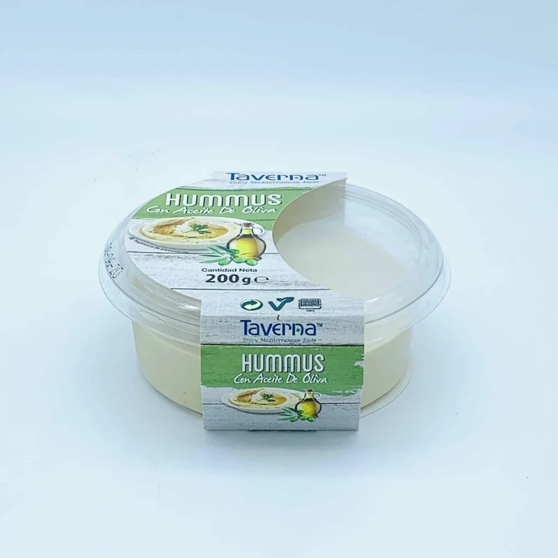 Hummus con Aceite de Oliva Taverna