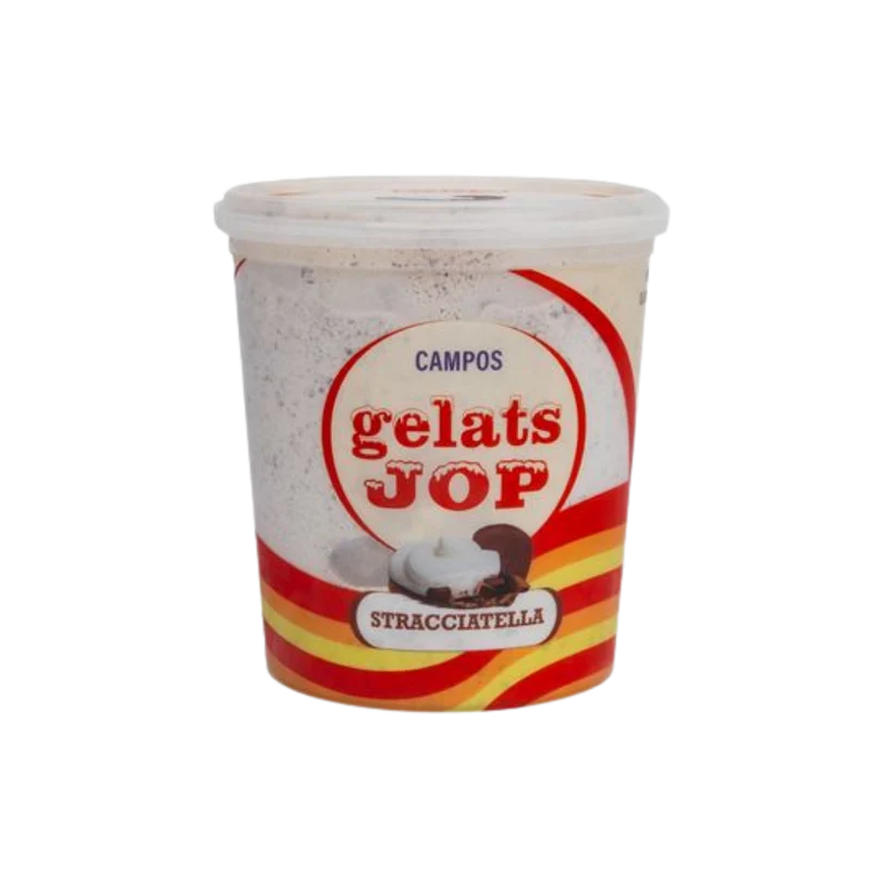 Helado de Stracciatella Jop