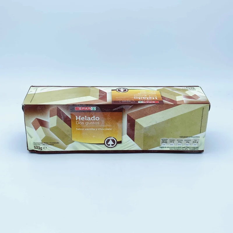 Helado de Vainilla y Chocolate SPAR