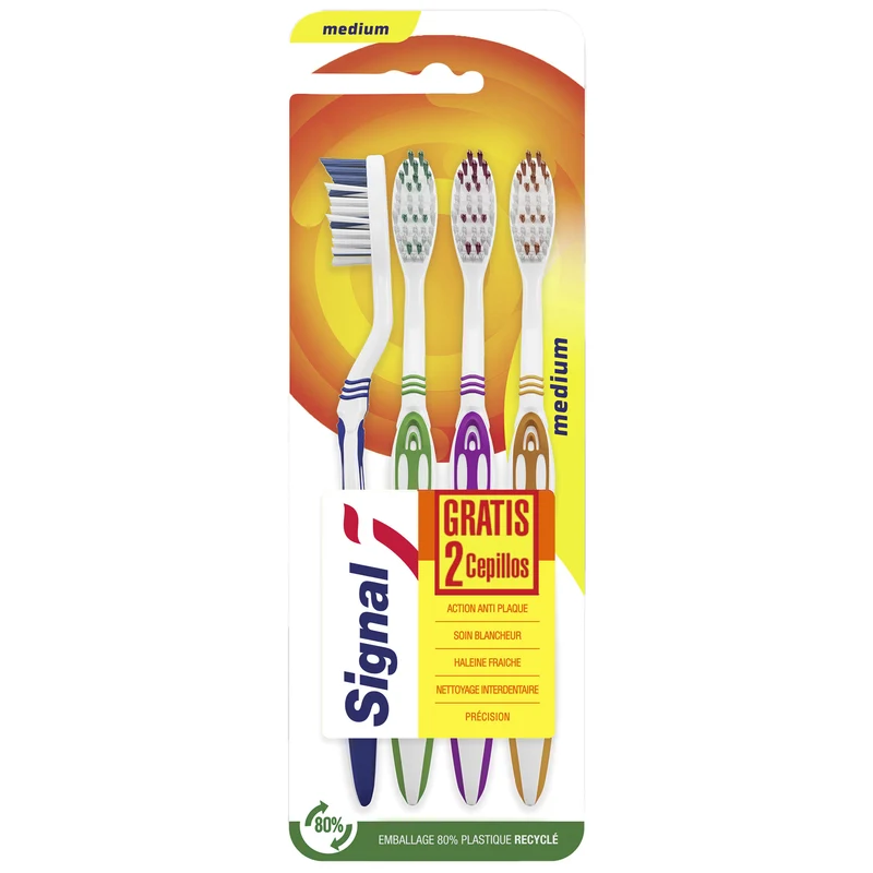 Cepillo dental essential 2+2 Signal p2