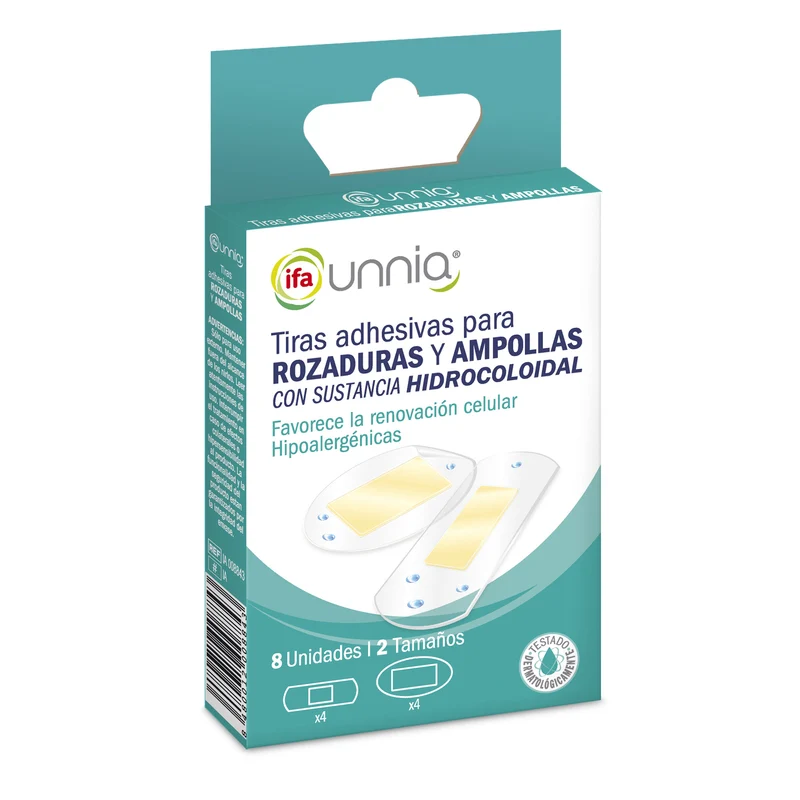 Tirita rozaduras/ampollas Ifa unnia p8
