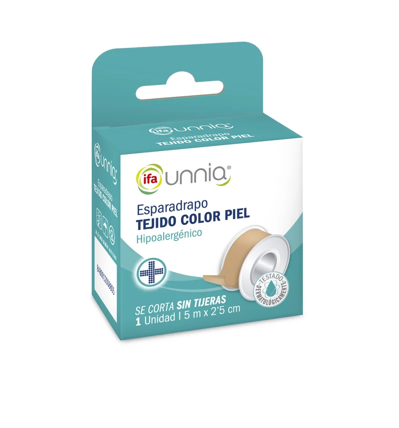 Esparadrapo color piel Ifa unnia 5mx2.5cm