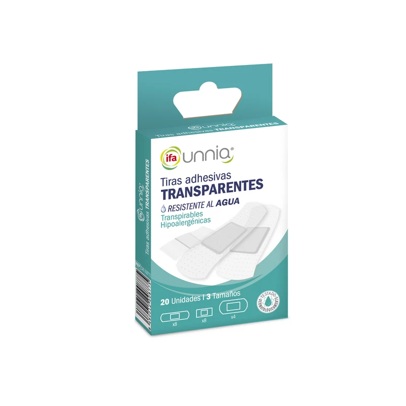Tirita transparente surtida Ifa unnia 20u