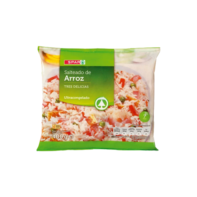Salteado de Arroz Tres Delicias SPAR