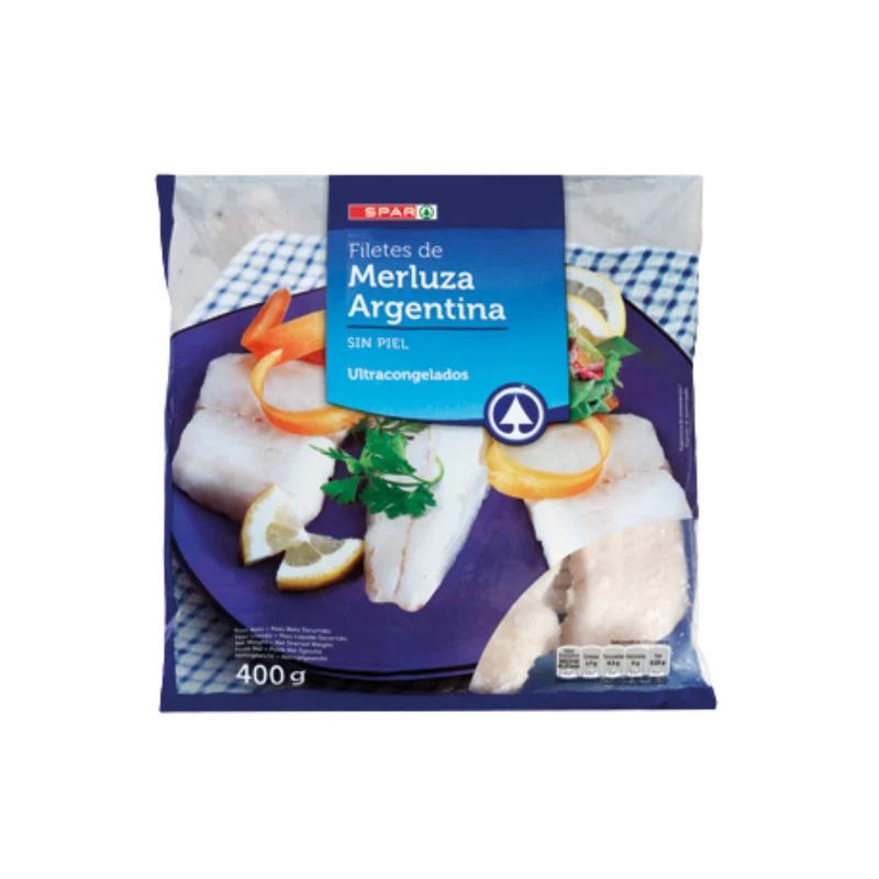 Filetes de Merluza Argentina SPAR 400g