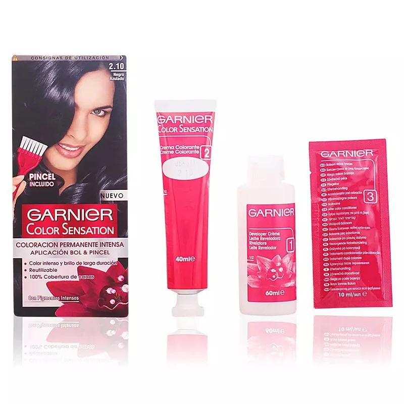 Garnier Color Sensation 2.10 Negro Azulado Tinte Cabello 110 g