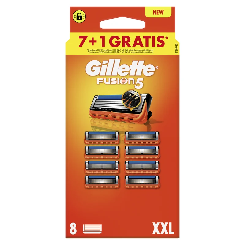 Recambios maquinilla fusion 5 Gillette 8