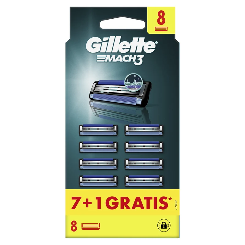 Recambios maquinilla mach3 Gillette 8u