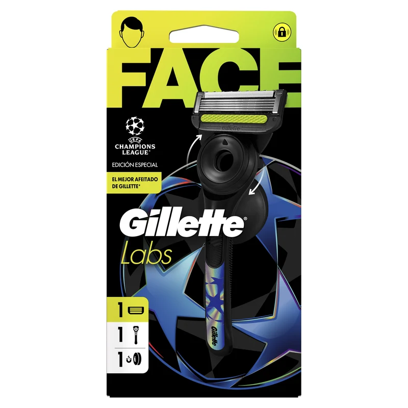 Maquinilla afeitar labs Gillette 1u