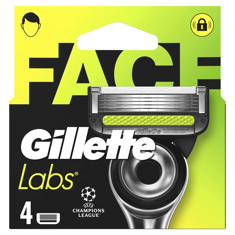 Recambio maquinilla labs Gillette fusion5 4u