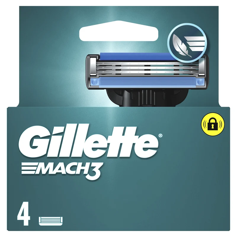 Recambio maquinilla mach 3 Gillette 4u