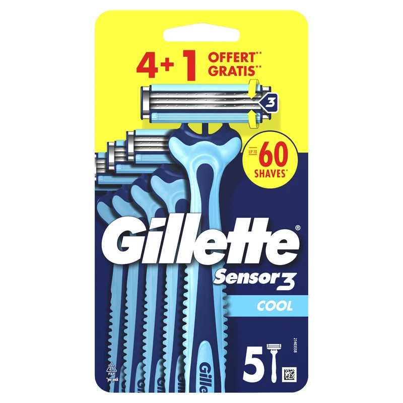 Maquinilla desechable sensor3 Gillette 4u
