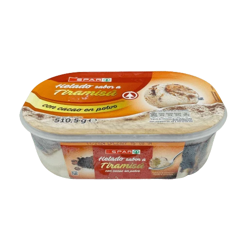 Helado Sabor Tiramisú SPAR 900ml