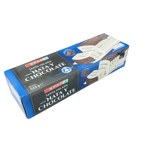 Tarta Helada Sabor Nata-Chocolate SPAR