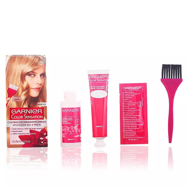 Garnier Color Sensation 8 Rubio Luminoso Tinte Cabello 110 g