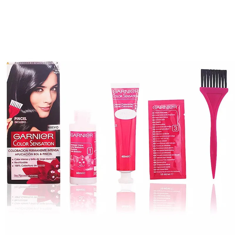 Garnier Color Sensation 1 Ultra Negro Tinte Cabello 110 g