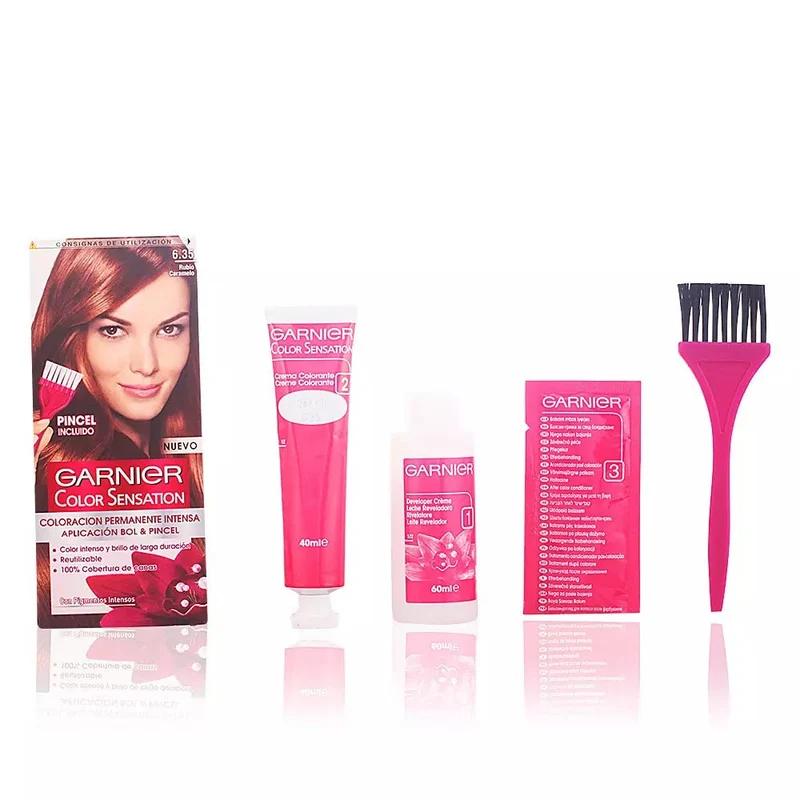 Garnier Color Sensation 6.35 Rubio Caramelo Tinte Cabello 110 g