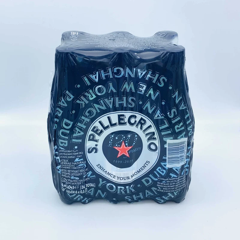 Agua con Gas S. Pellegrino 6x50cl