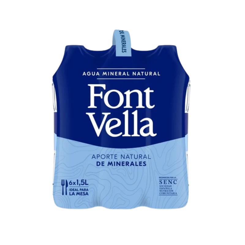 Agua Font Vella 6x1,5L