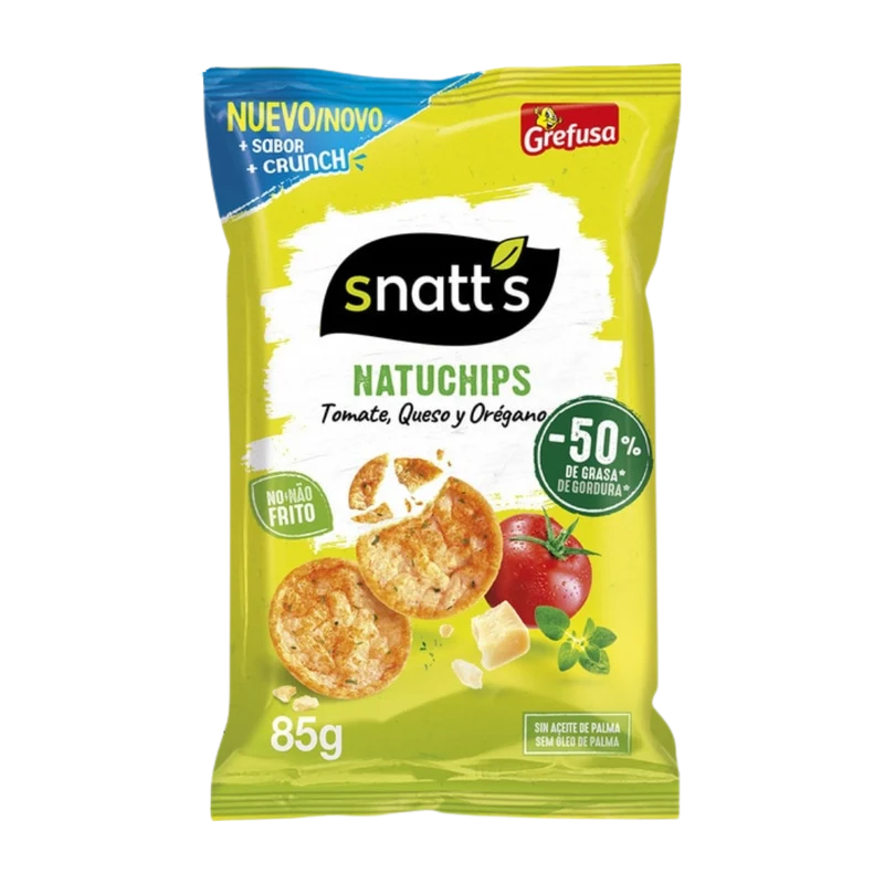 Snatt's Natuchips Tomate, Queso y Orégano