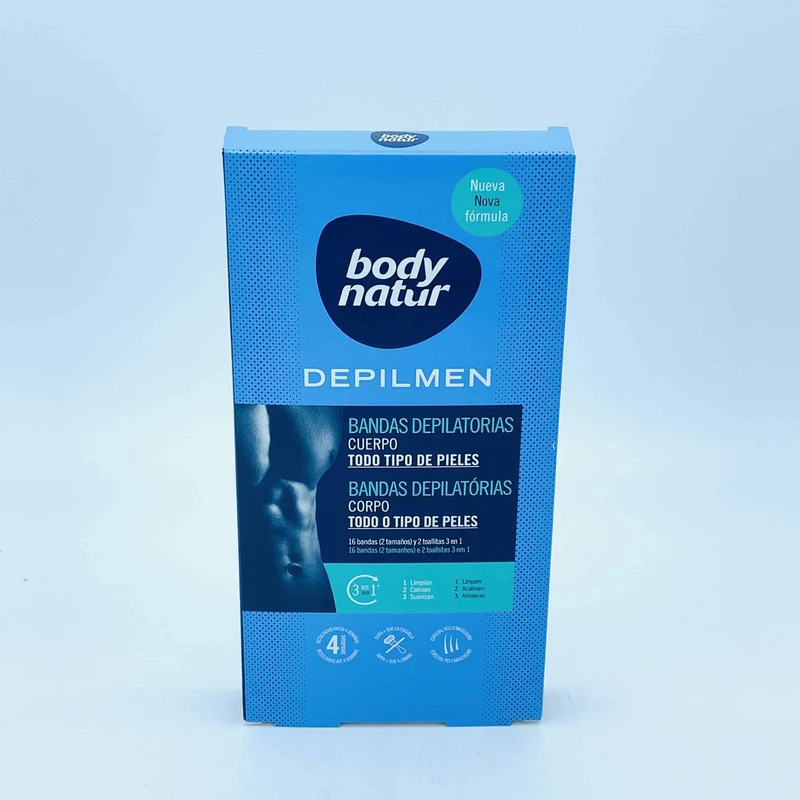 Bandas Depilatorias Depilmen Body Natur
