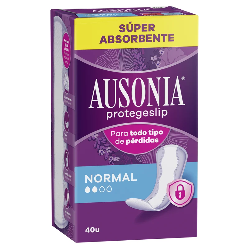 Protegeslip normal Ausonia 40u