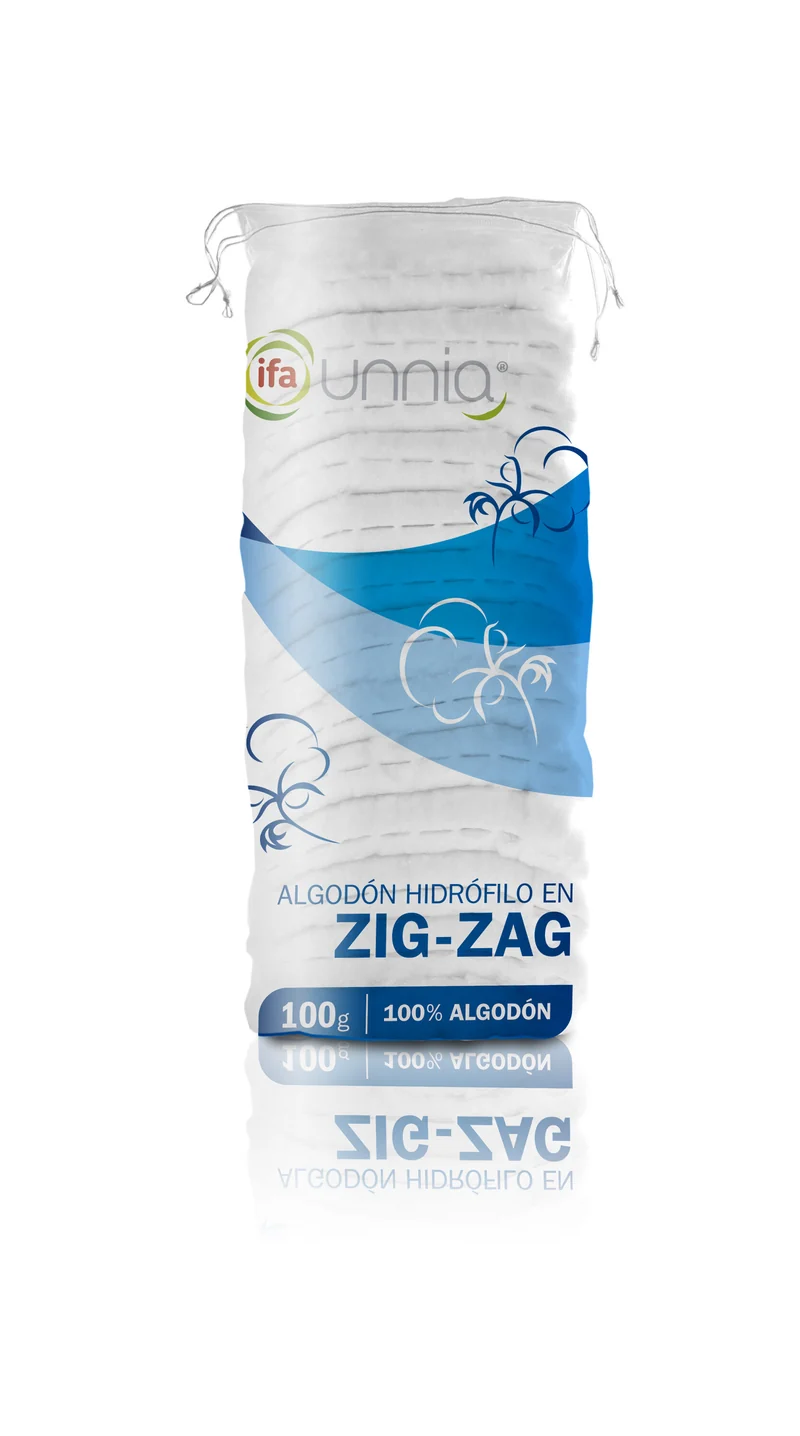 Algodón zigzag Ifa unnia 100g
