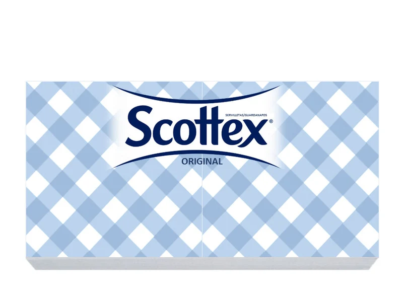 Servilleta estilo Scottex p128