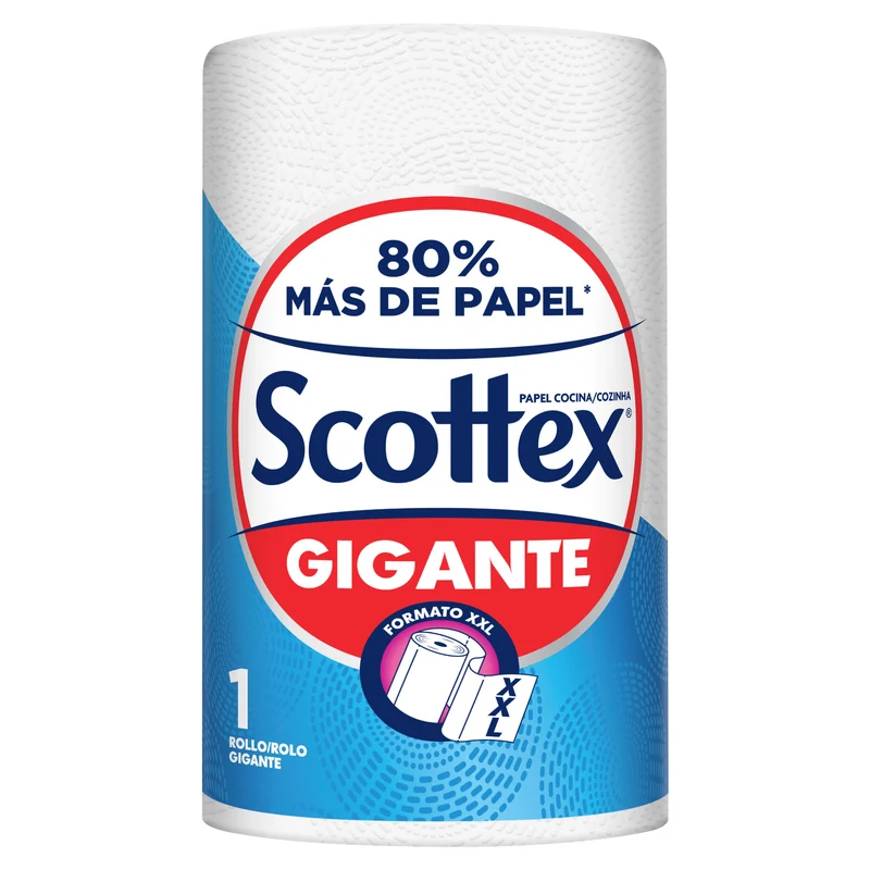 Papel cocina gigante 3xl rollo Scottex 1u