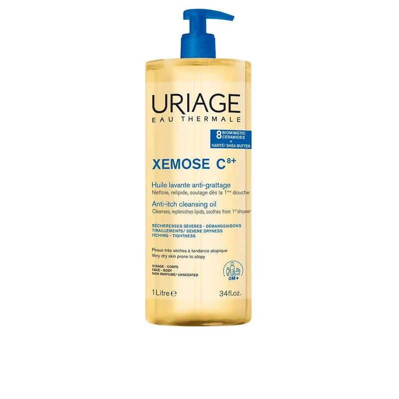 Uriage Xémose C8+ Aceite Limpiador Anti Picor 1000 ml