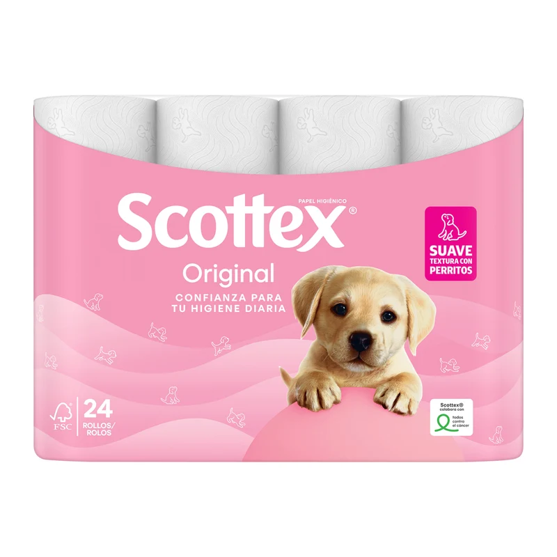 Papel higienico Scottex p24