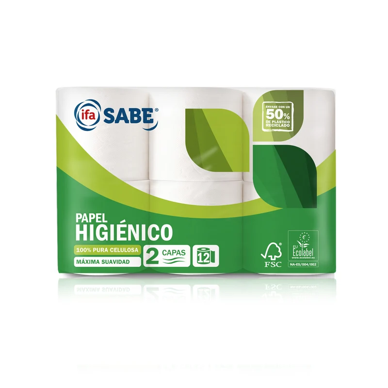 Papel higienico Ifa sabe 2c.12rollos