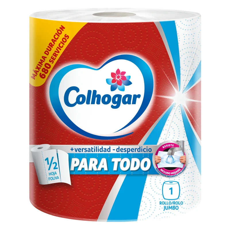 Papel cocina multiusos Colhogar 1u