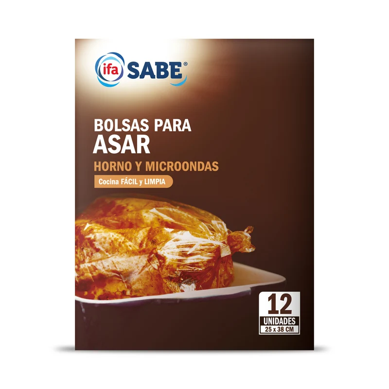 Bolsa para asar Ifa unnia 12u